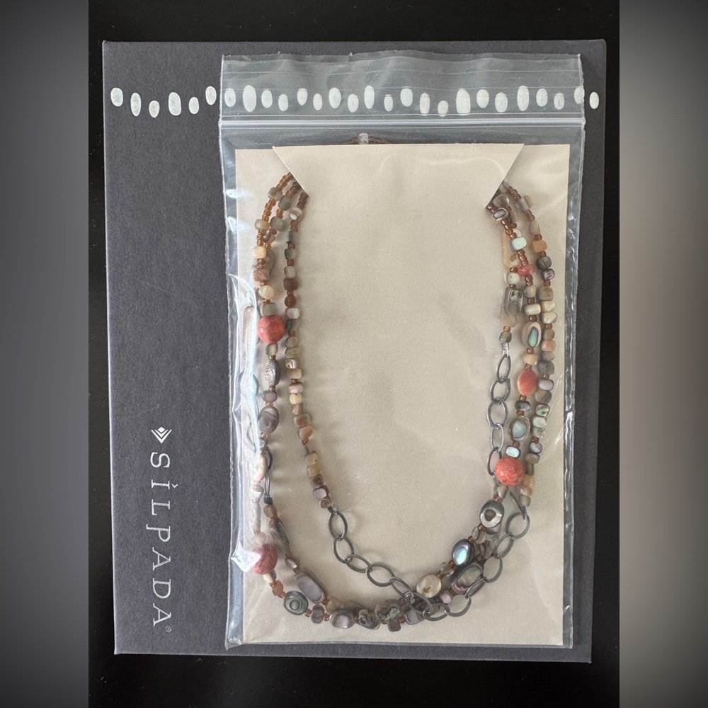 Silpada Multicolor Fiesta Necklace N1563